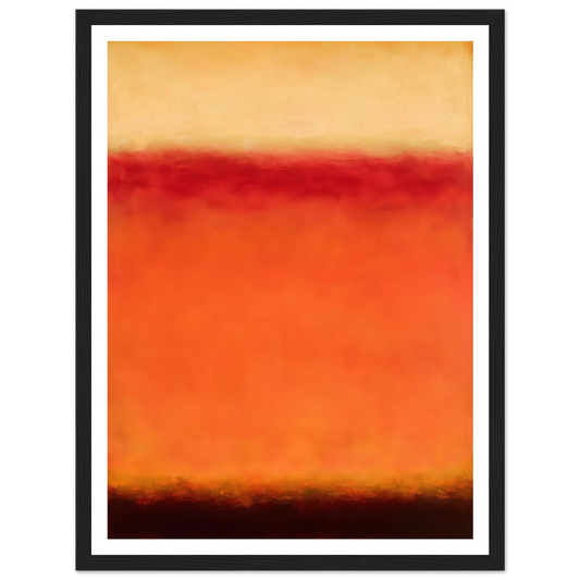 Retinal Burn - Framed Poster - 30x40 cm / 12x16″ - Black frame