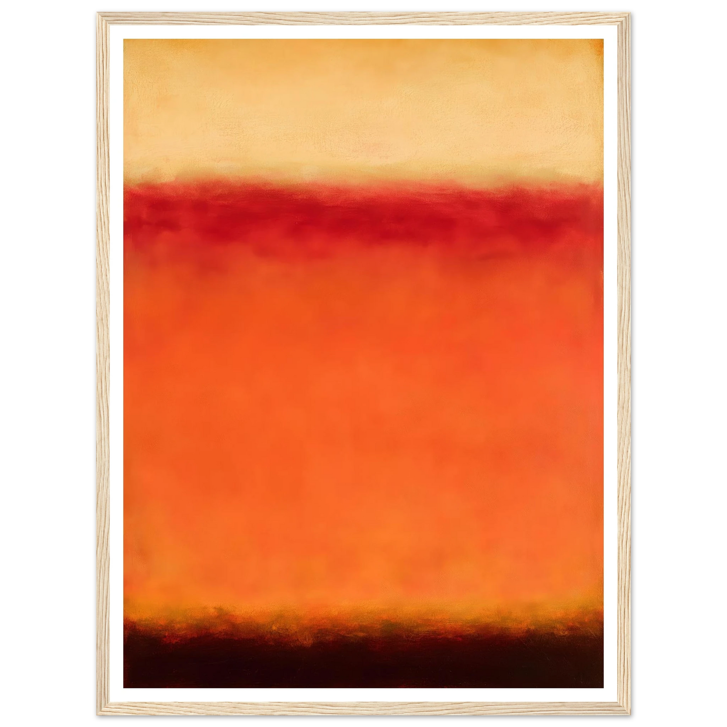 Retinal Burn - Framed Poster - 30x40 cm / 12x16″ - Black frame