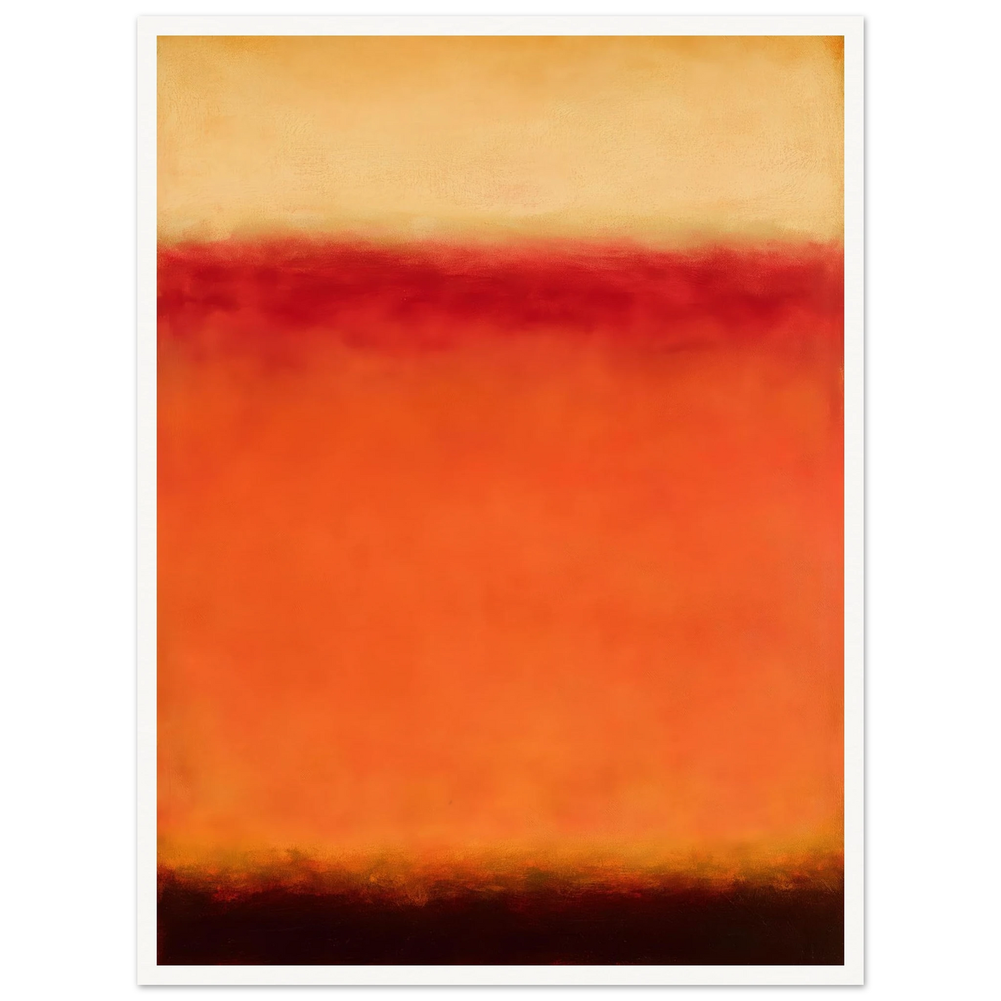 Retinal Burn - Framed Poster - 30x40 cm / 12x16″ - Black frame