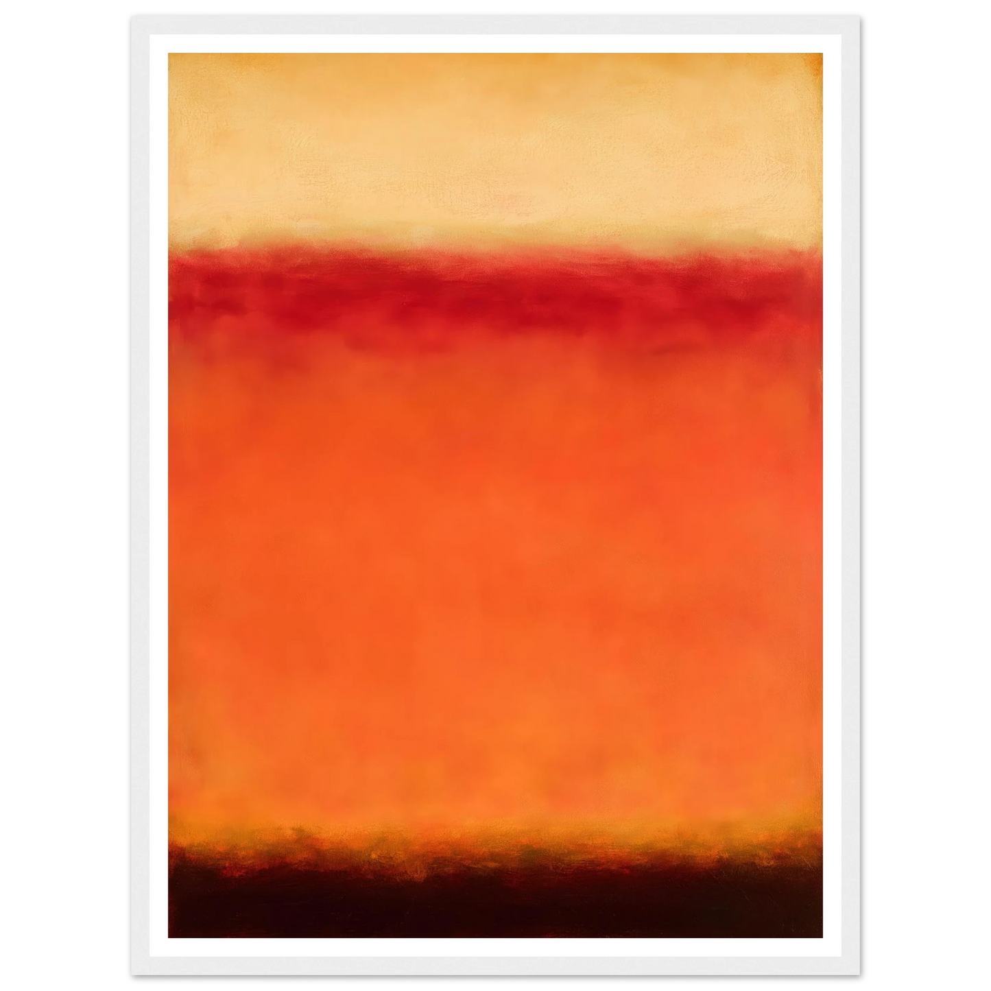 Retinal Burn - Framed Poster - 30x40 cm / 12x16″ - Black frame