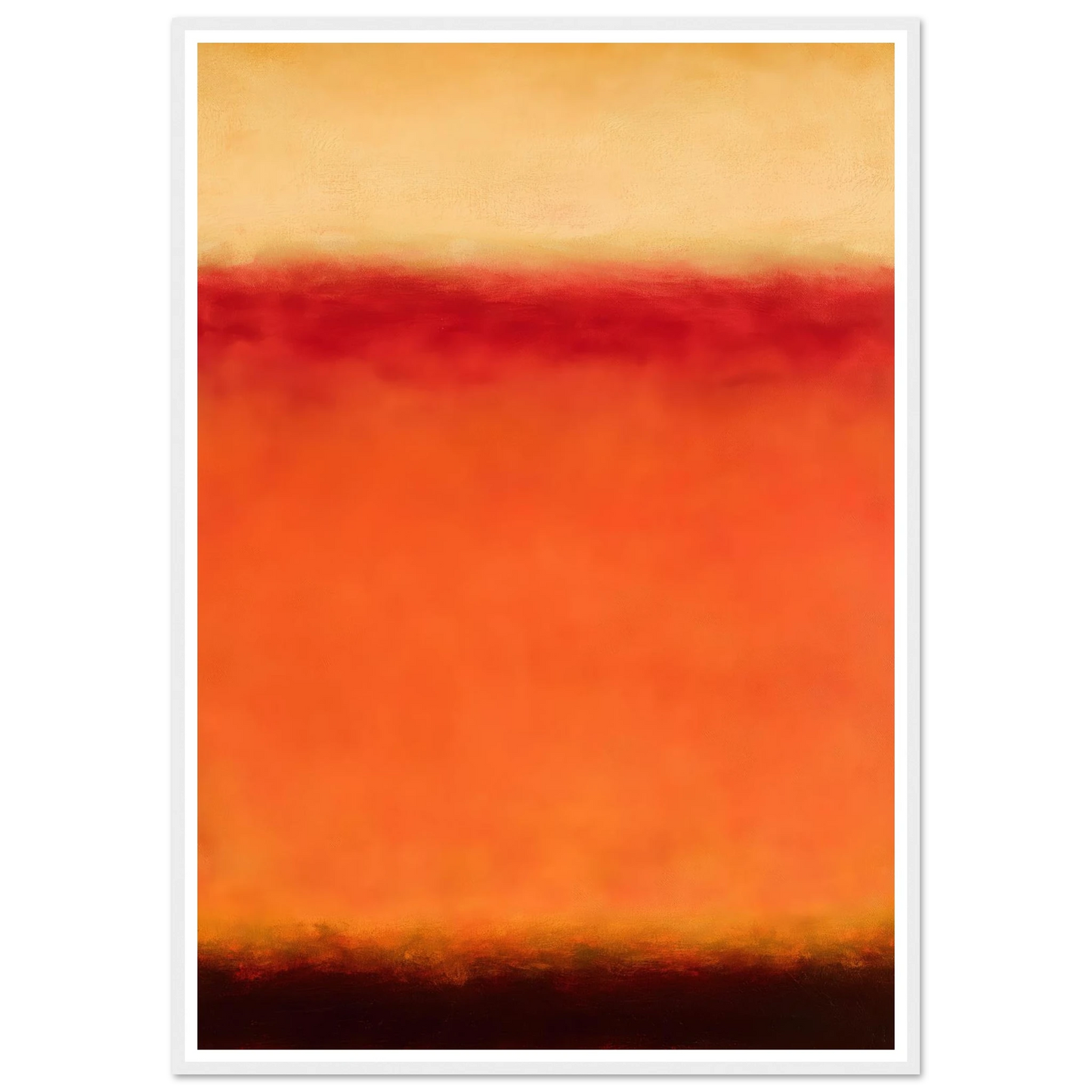 Retinal Burn - Framed Poster - 30x40 cm / 12x16″ - Black frame