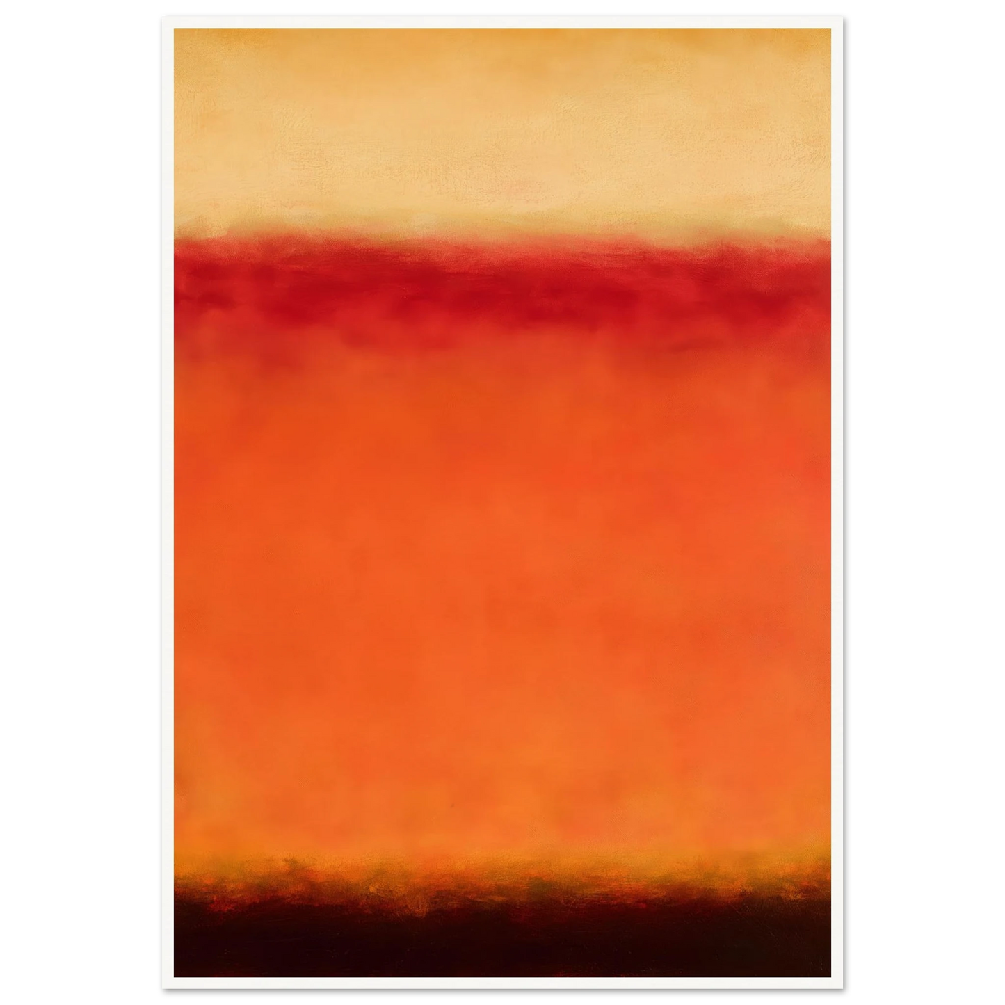 Retinal Burn - Framed Poster - 30x40 cm / 12x16″ - Black frame