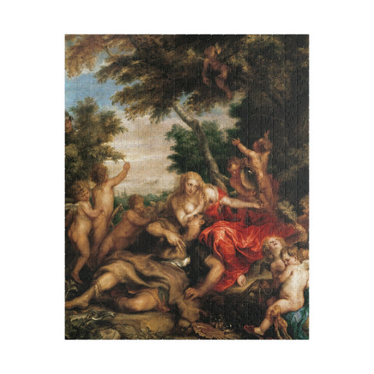 Rinaldo and Armida Puzzle | Anthony van Dyck - - 252 pcs (Vertical) - 