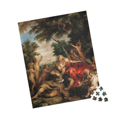 Rinaldo and Armida Puzzle | Anthony van Dyck - - 252 pcs (Vertical) - 