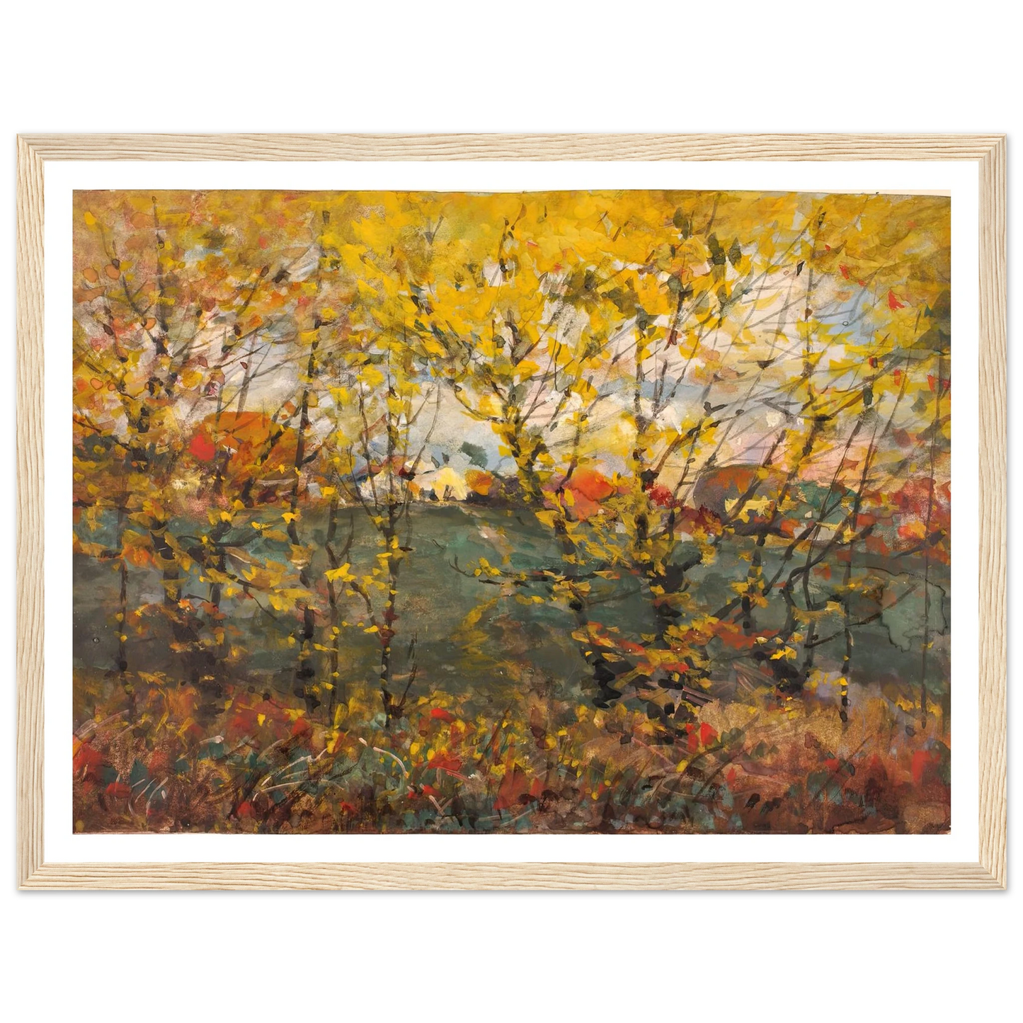 Royal Oak (1932) Art Print | William Henry Holmes - Framed Poster - 30x40 cm / 12x16″ - Black frame