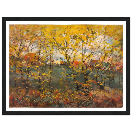 Royal Oak (1932) Art Print | William Henry Holmes - Framed Poster - 30x40 cm / 12x16″ - Black frame