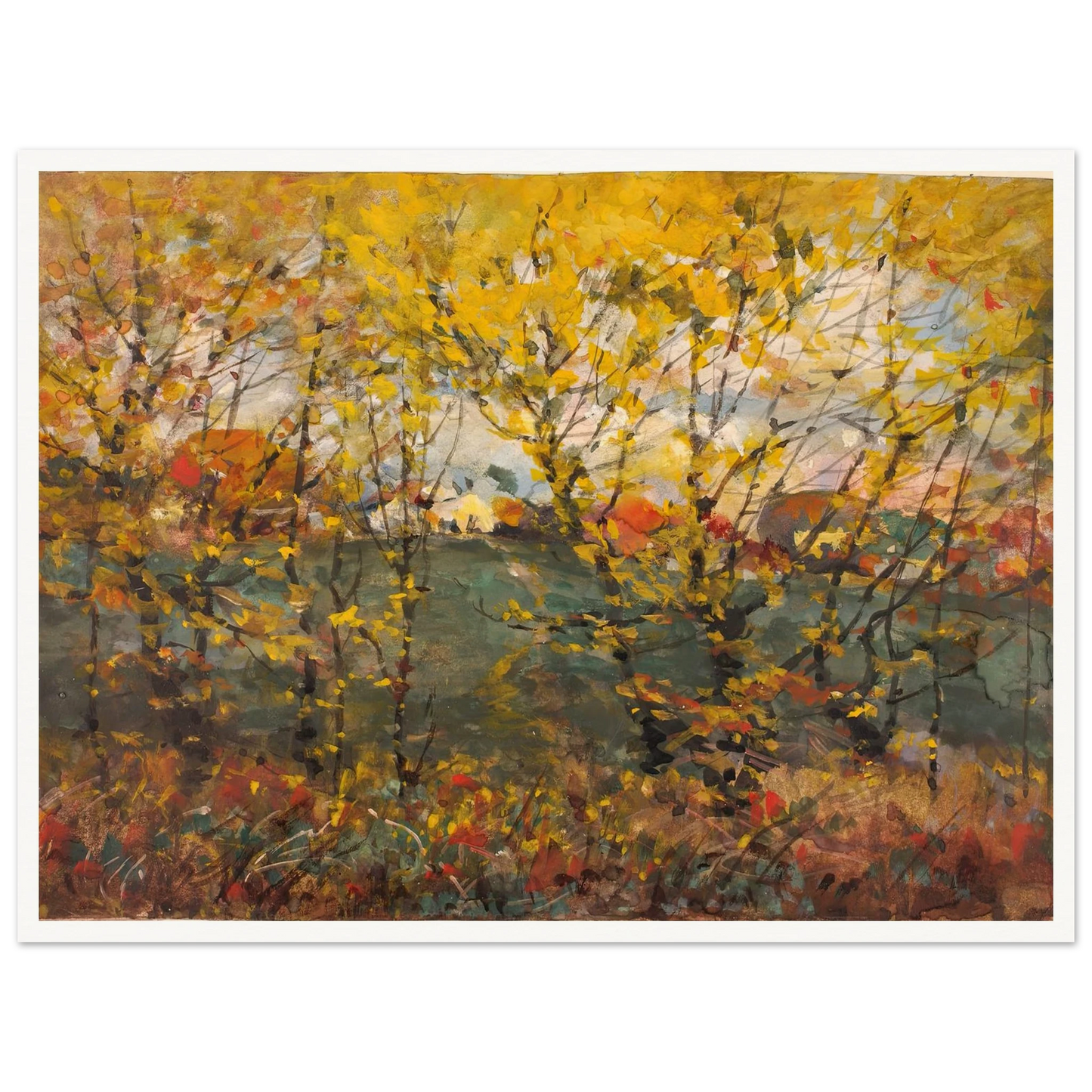 Royal Oak (1932) Art Print | William Henry Holmes - Framed Poster - 30x40 cm / 12x16″ - Black frame