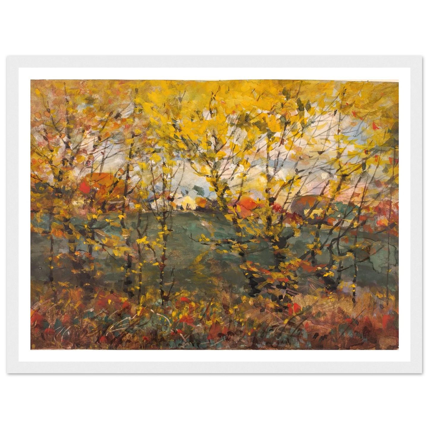 Royal Oak (1932) Art Print | William Henry Holmes - Framed Poster - 30x40 cm / 12x16″ - Black frame