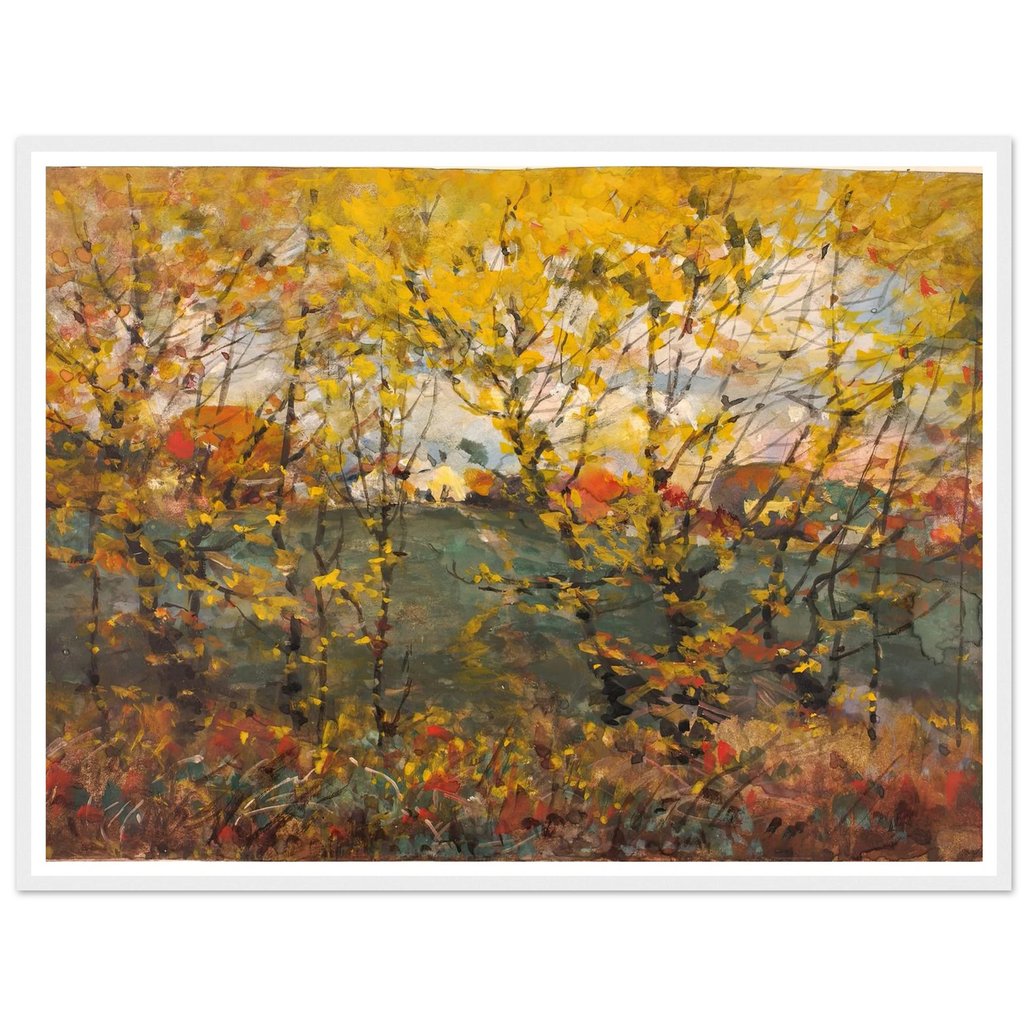 Royal Oak (1932) Art Print | William Henry Holmes - Framed Poster - 30x40 cm / 12x16″ - Black frame