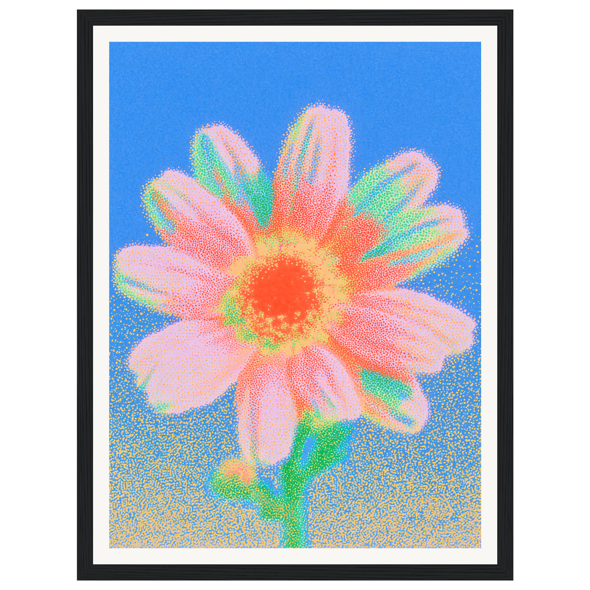 Soft Bloom — s0_framed_black