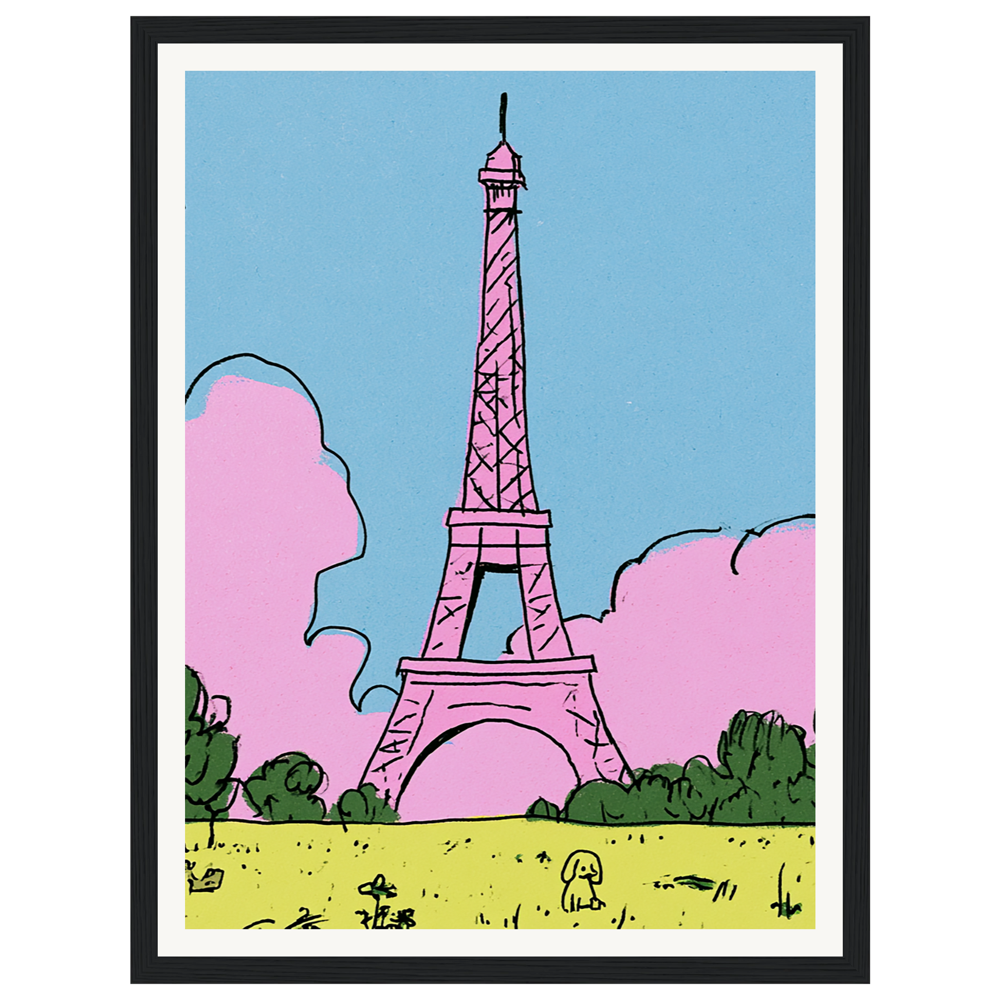 City Dream — s0_framed_black