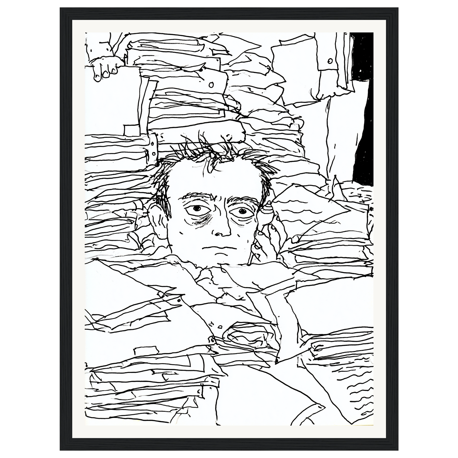 Busy Mind — s0_framed_black