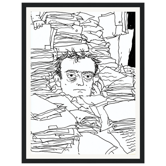 Busy Mind — s0_framed_black