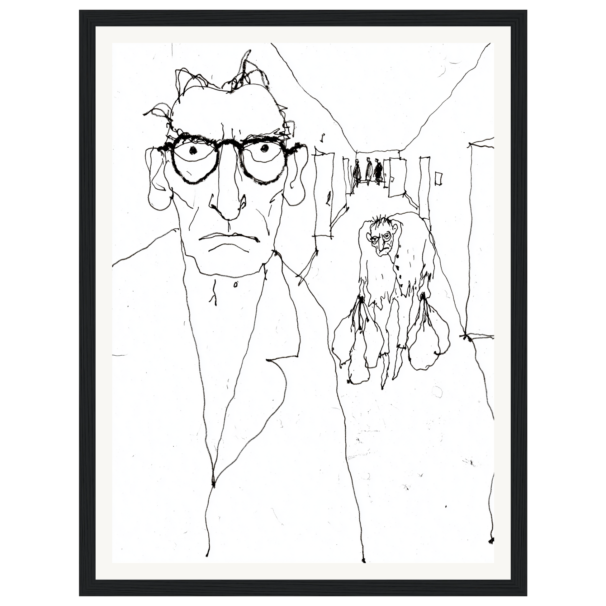 Old Friend — s0_framed_black