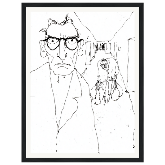Old Friend — s0_framed_black