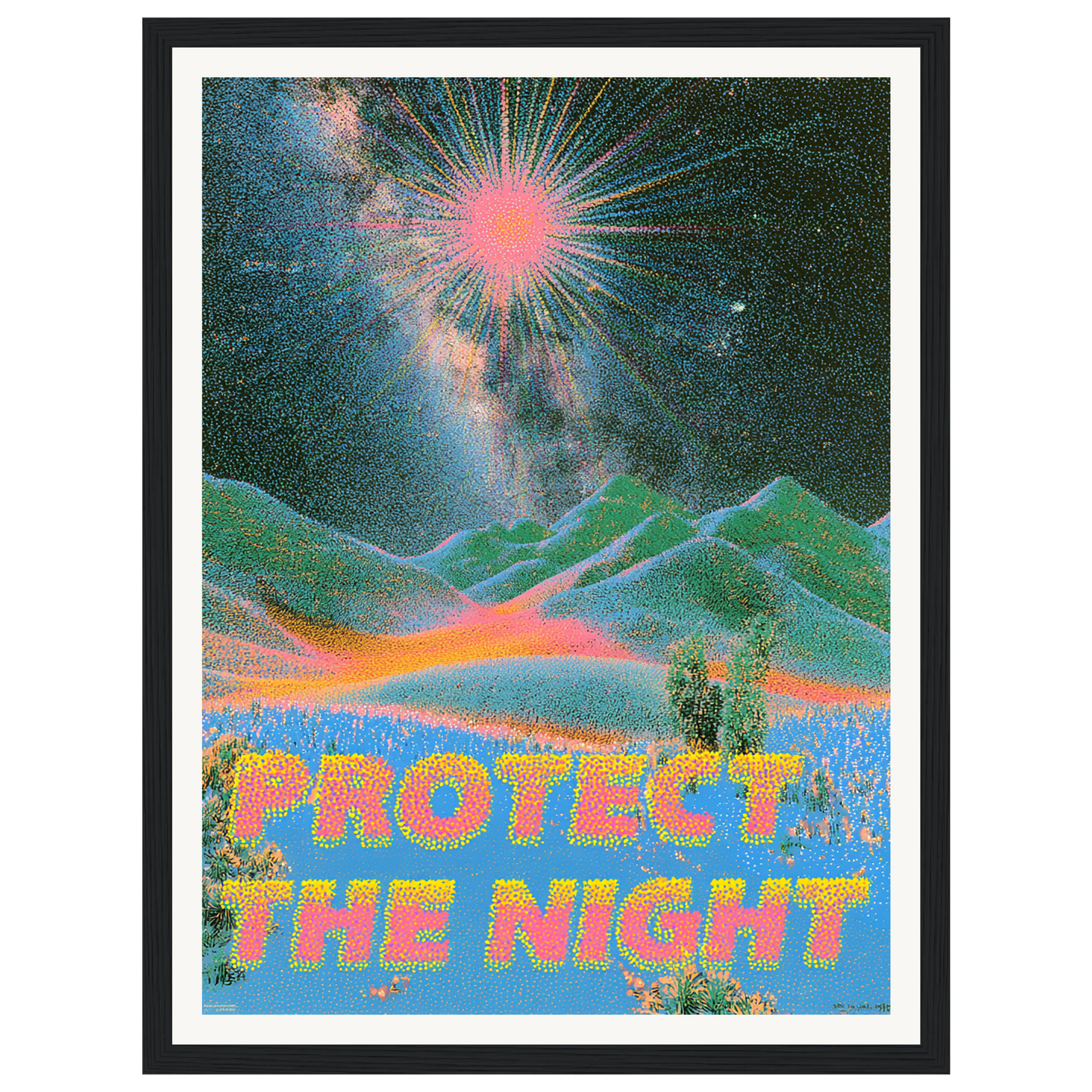 Northern Lights — s0_framed_black