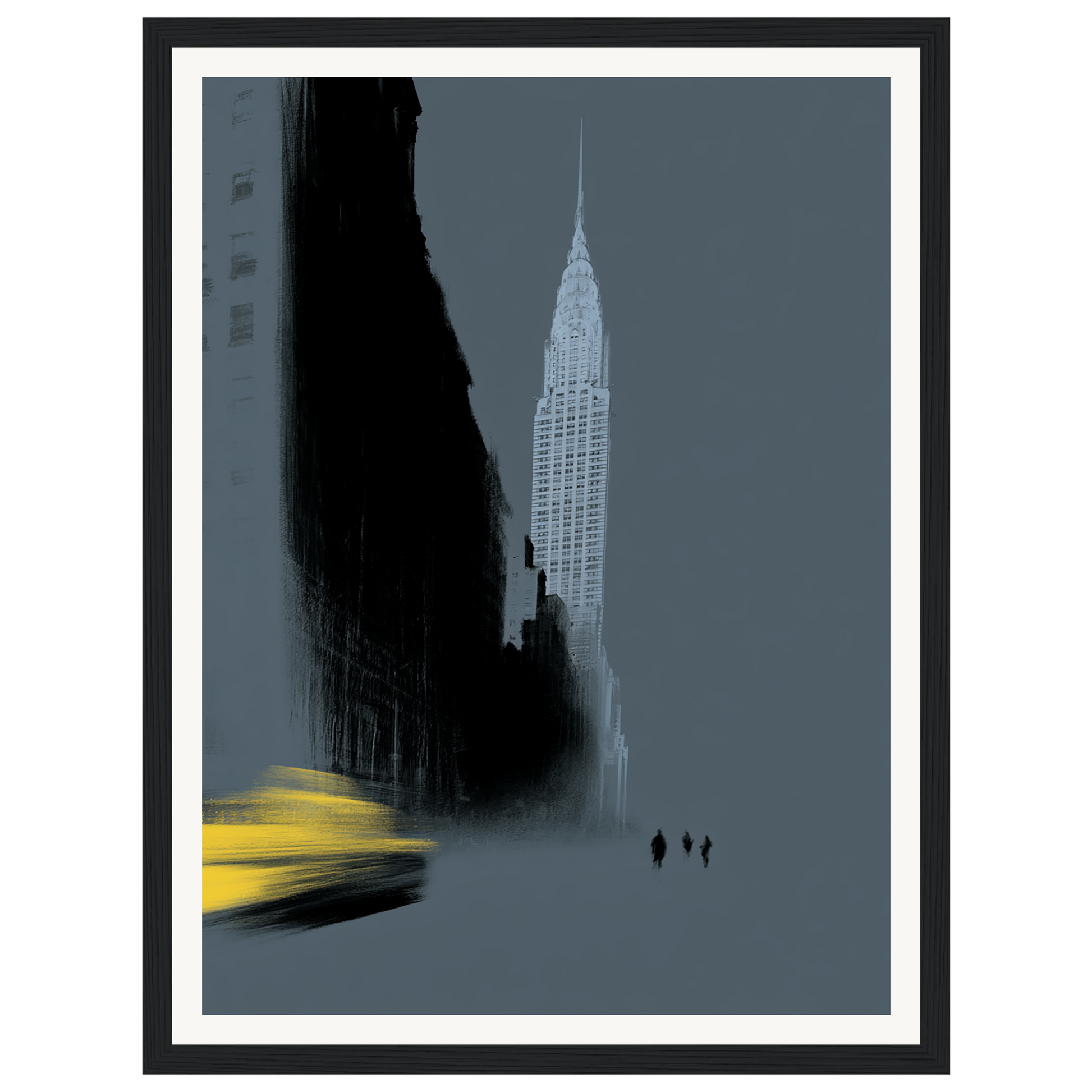 Yellow Cab — s0_framed_black