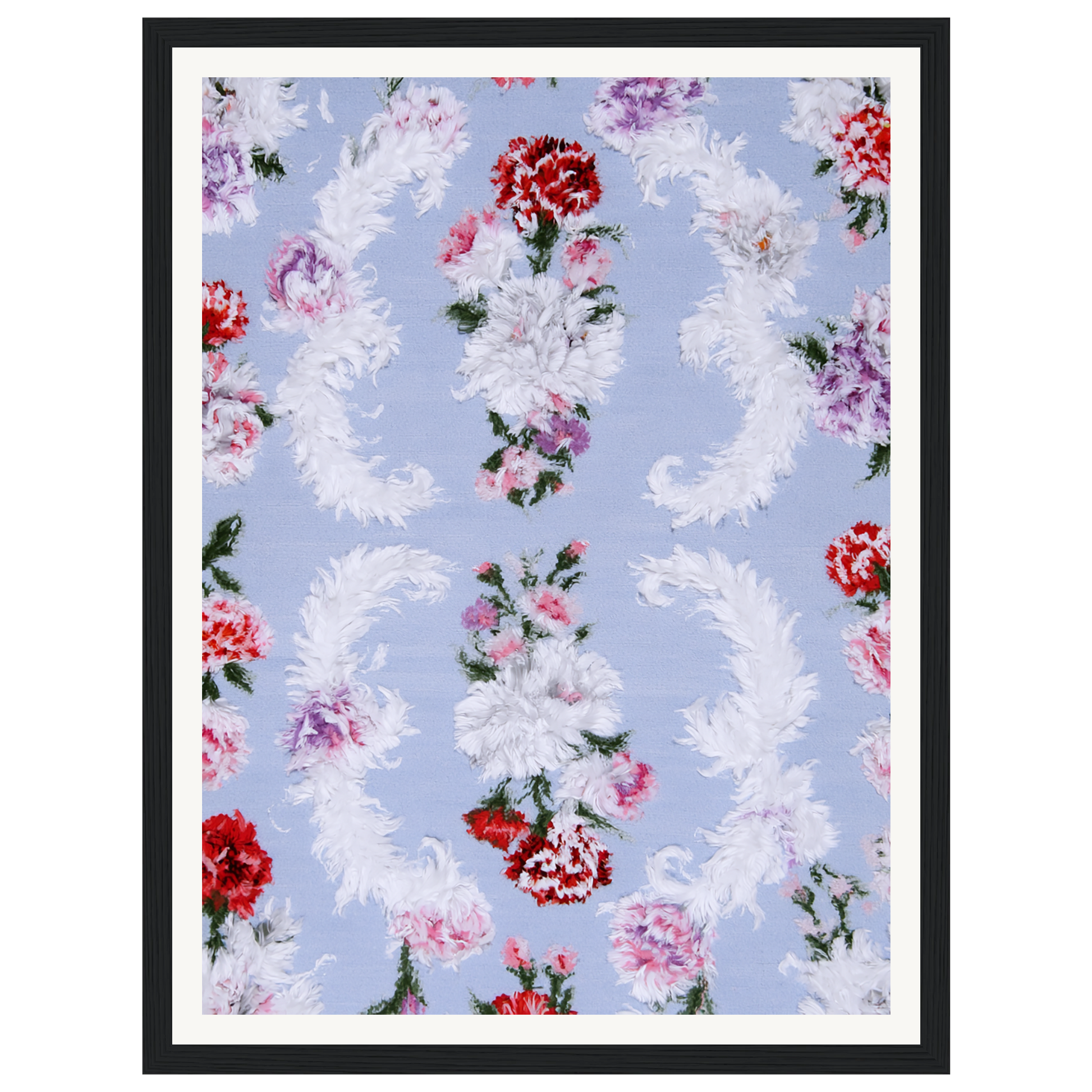 Vintage Wreath — s0_framed_black