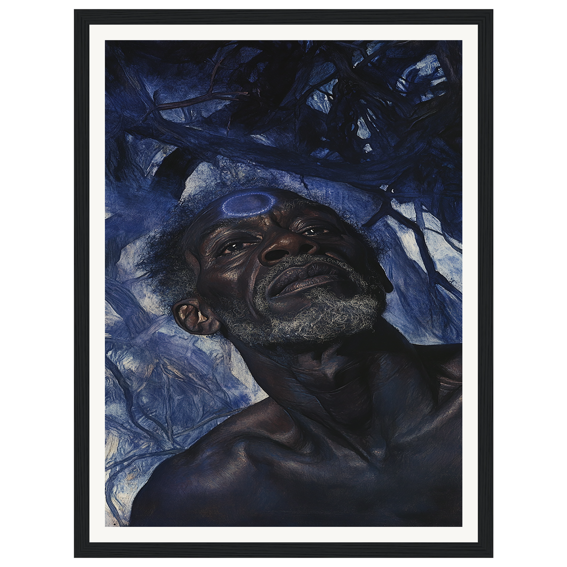 Quiet Prayer — s0_framed_black