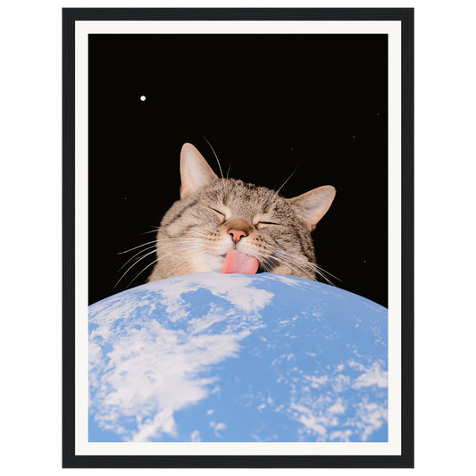 Cosmic Cuddle — s0_framed_black
