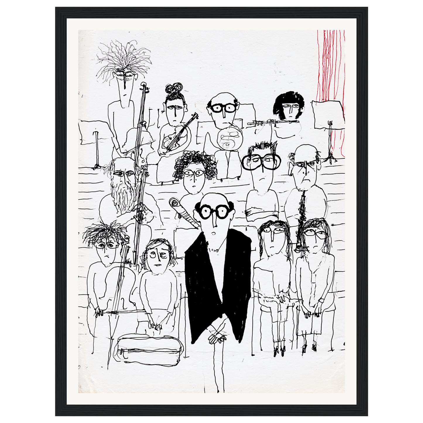 Little Symphony — s0_framed_black