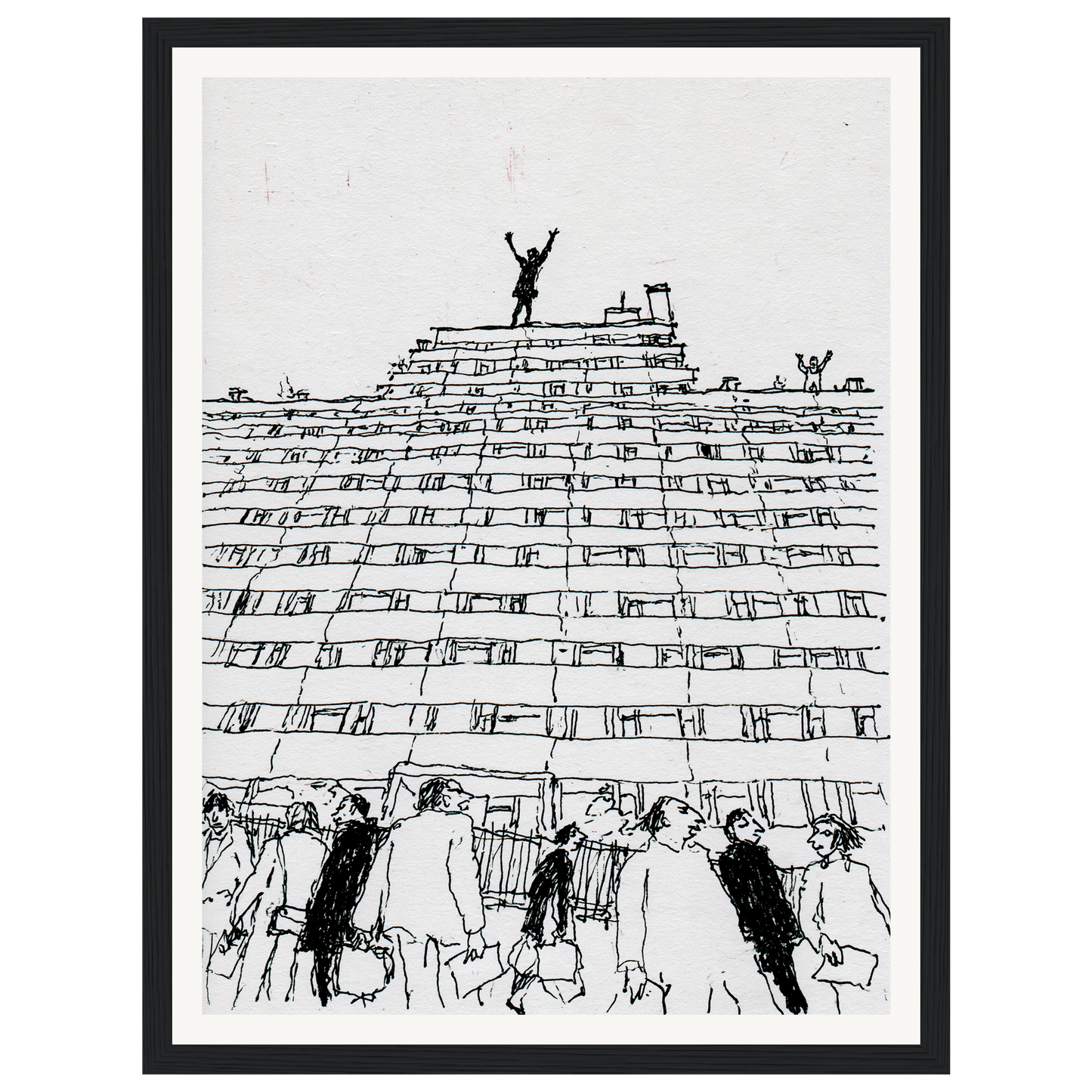 Long Climb — s0_framed_black