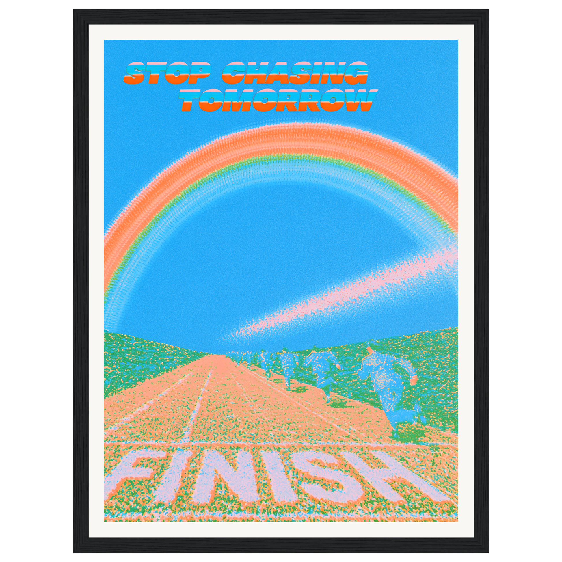 Finish Line — s0_framed_black