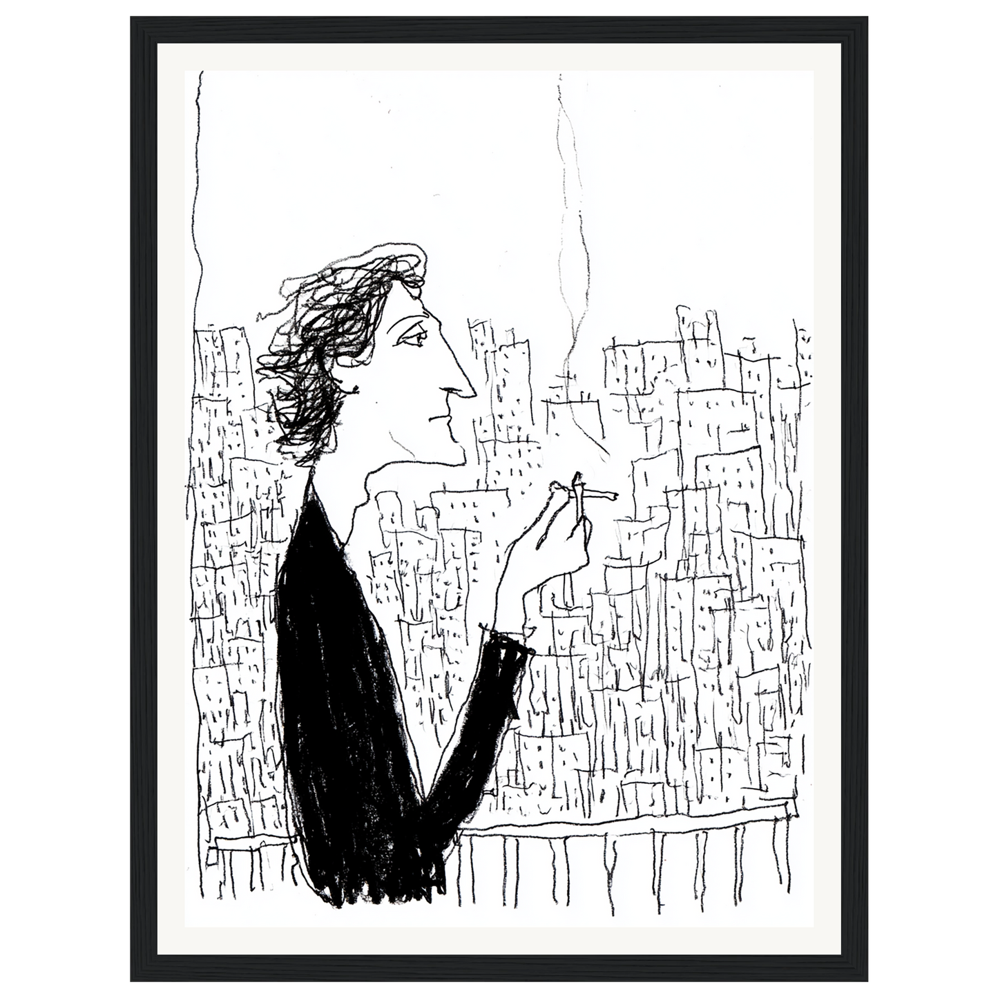 City Nights — s0_framed_black