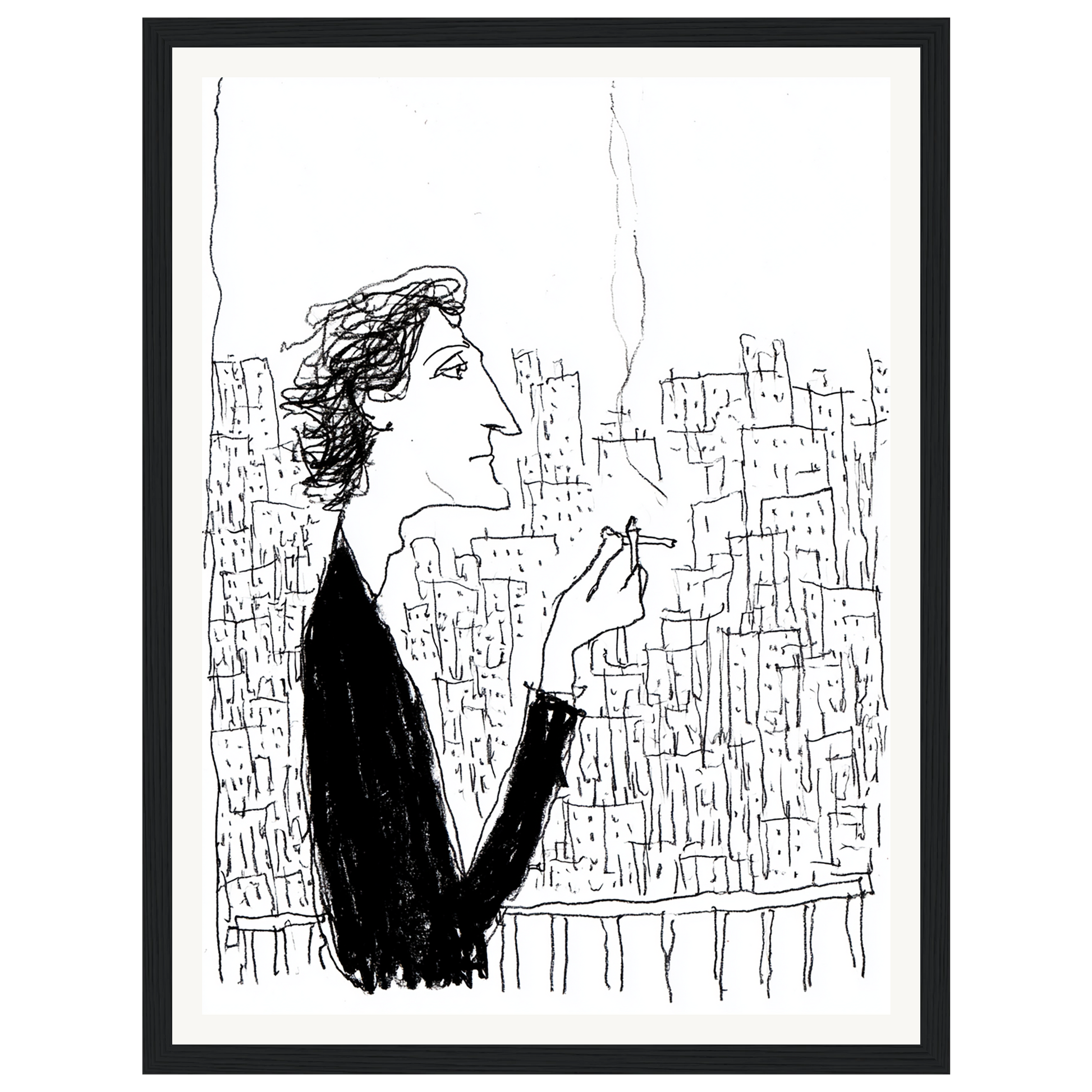 City Nights — s0_framed_black