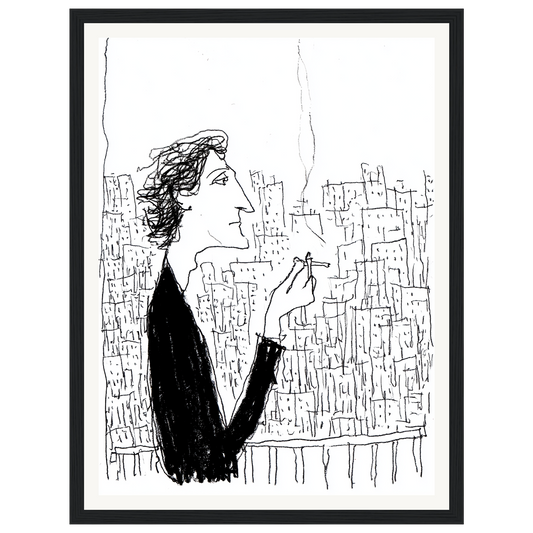 City Nights — s0_framed_black