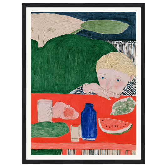 Summer Table — s0_framed_black