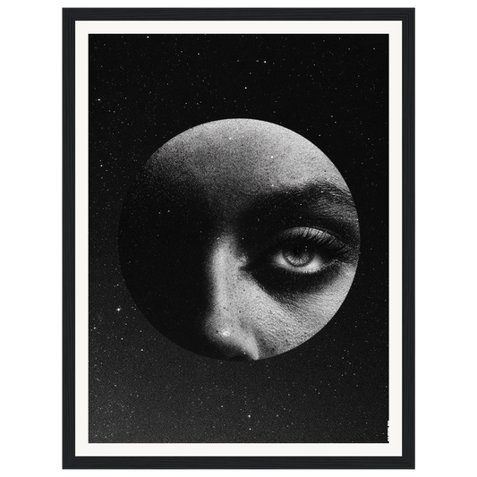 Watching Moon — s0_framed_black