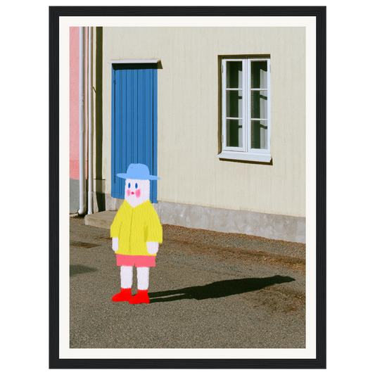 Quiet Guest — s0_framed_black