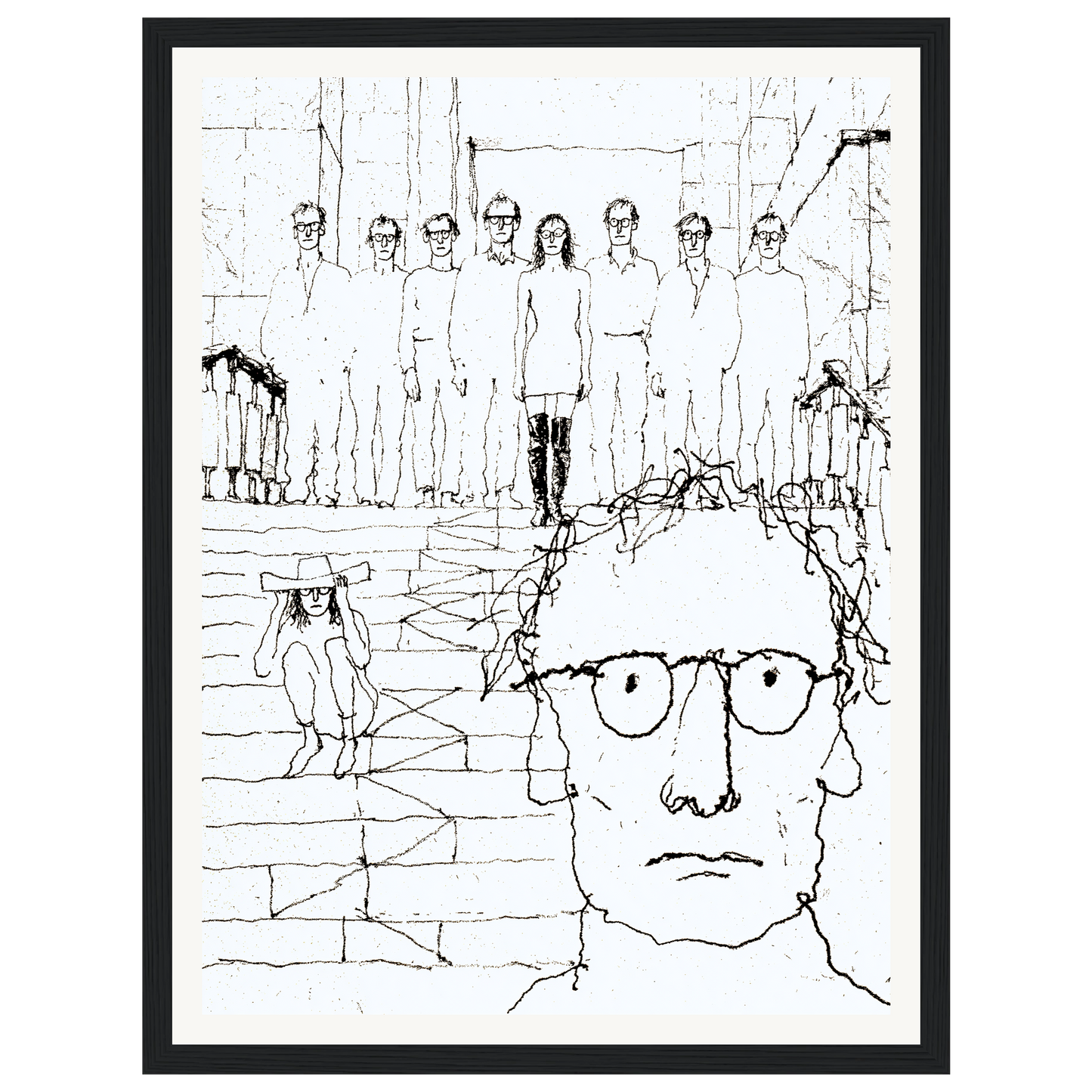 Familiar Faces — s0_framed_black