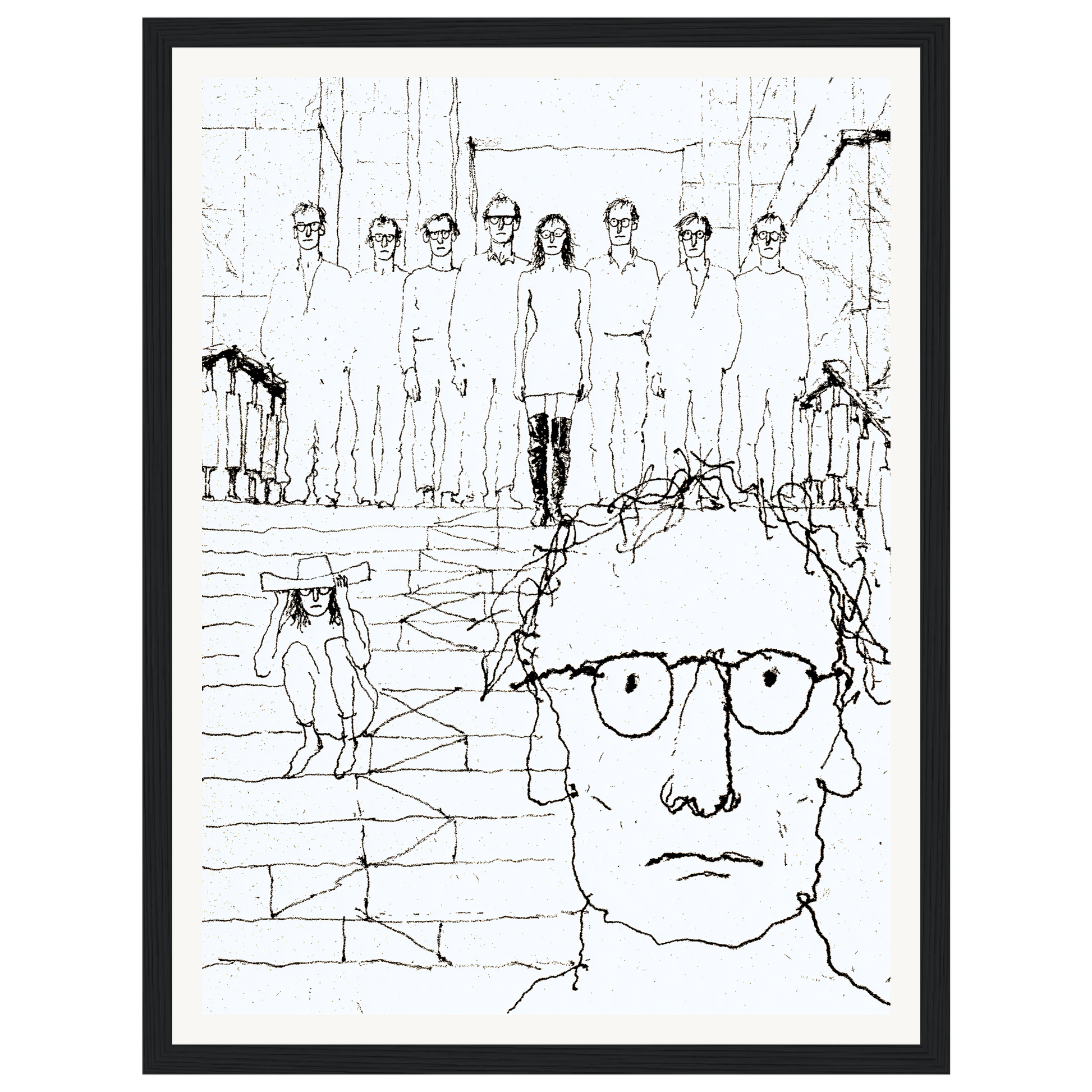 Familiar Faces — s0_framed_black