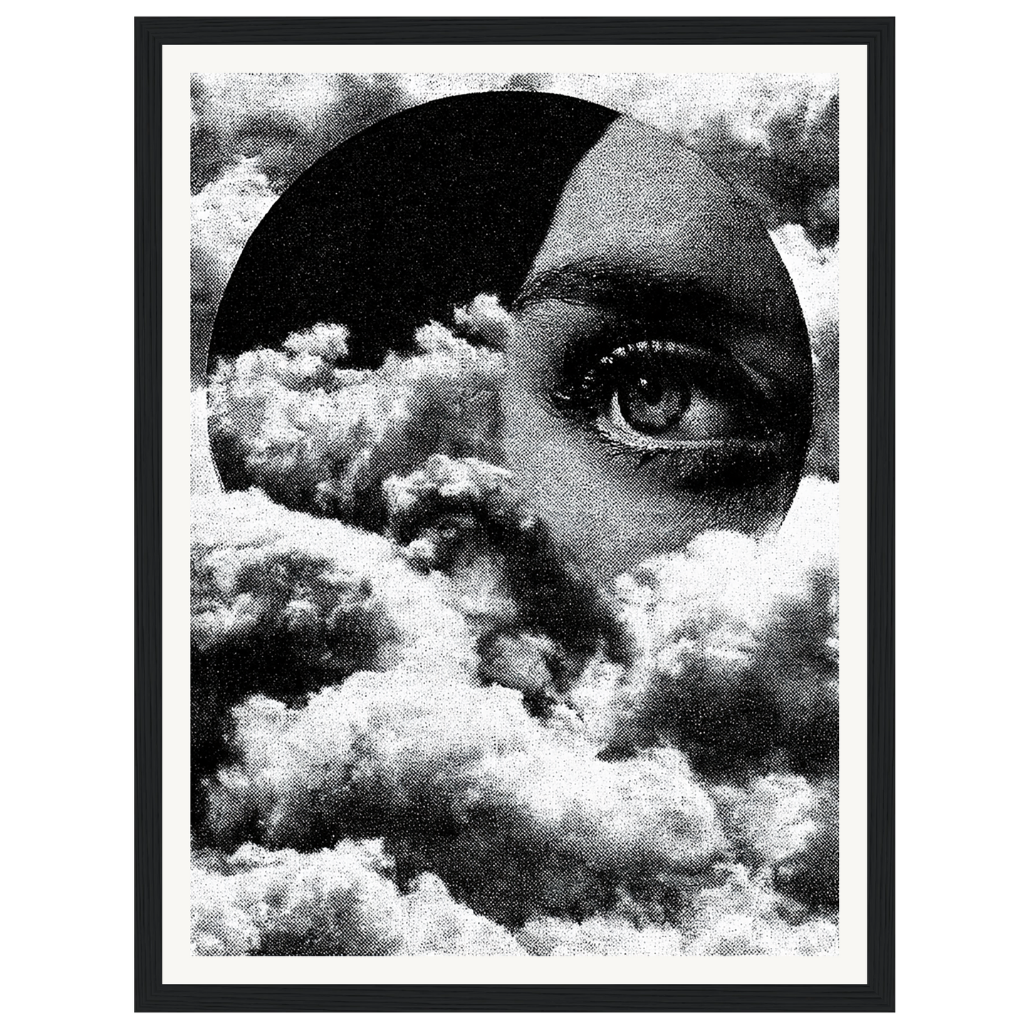 Silent Sky — s0_framed_black