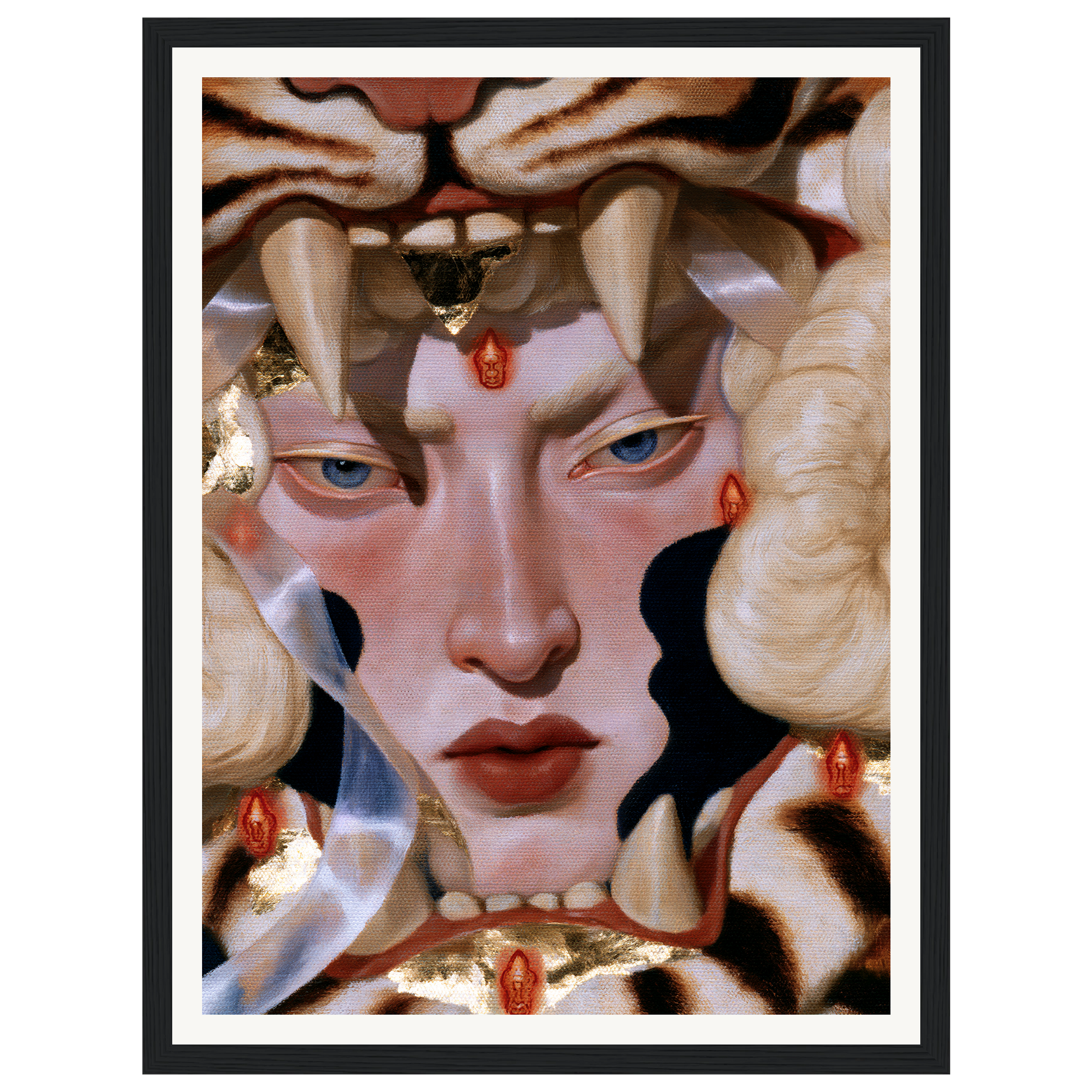 Fierce Queen — s0_framed_black