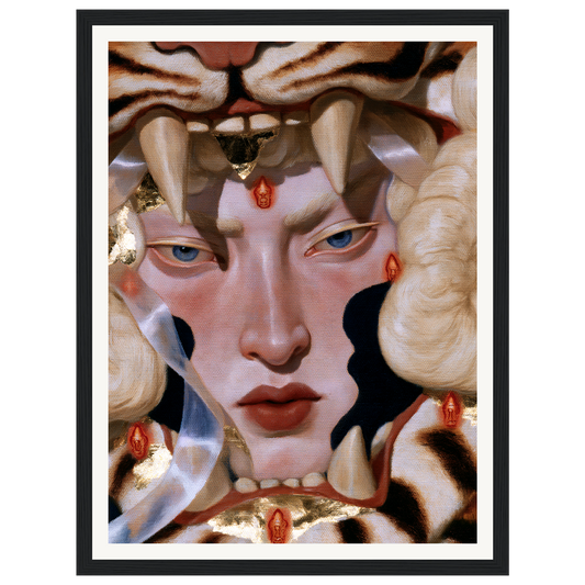 Fierce Queen — s0_framed_black