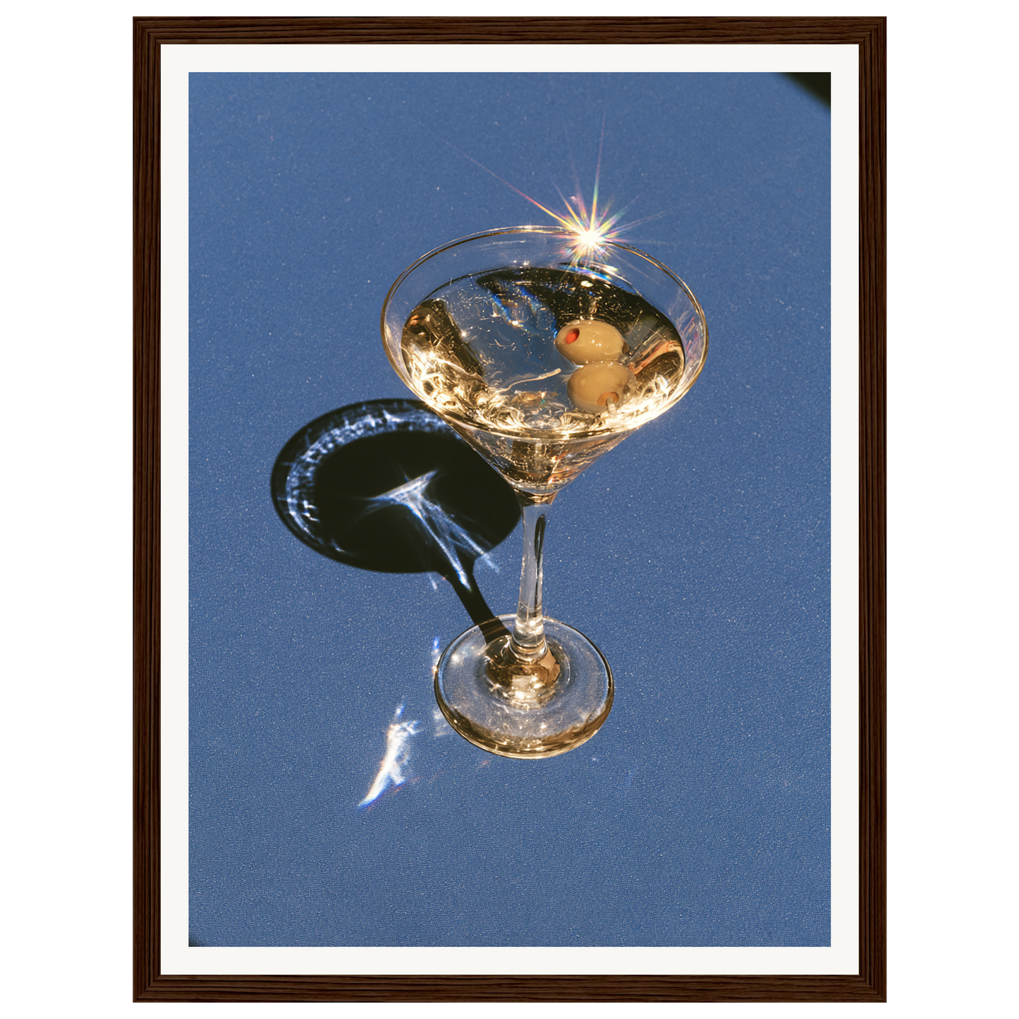 Evening Toast — s0_framed_dark_wood
