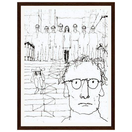 Familiar Faces — s0_framed_dark_wood