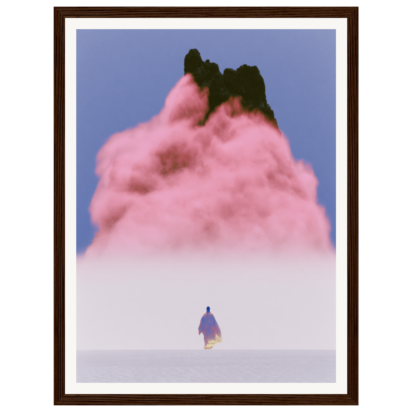 Distant Horizon — s0_framed_dark_wood