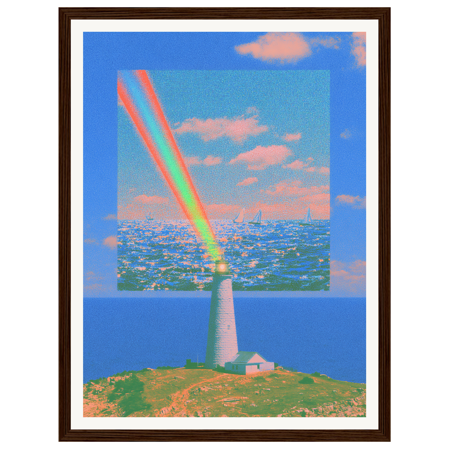Coastal Dream — s0_framed_dark_wood