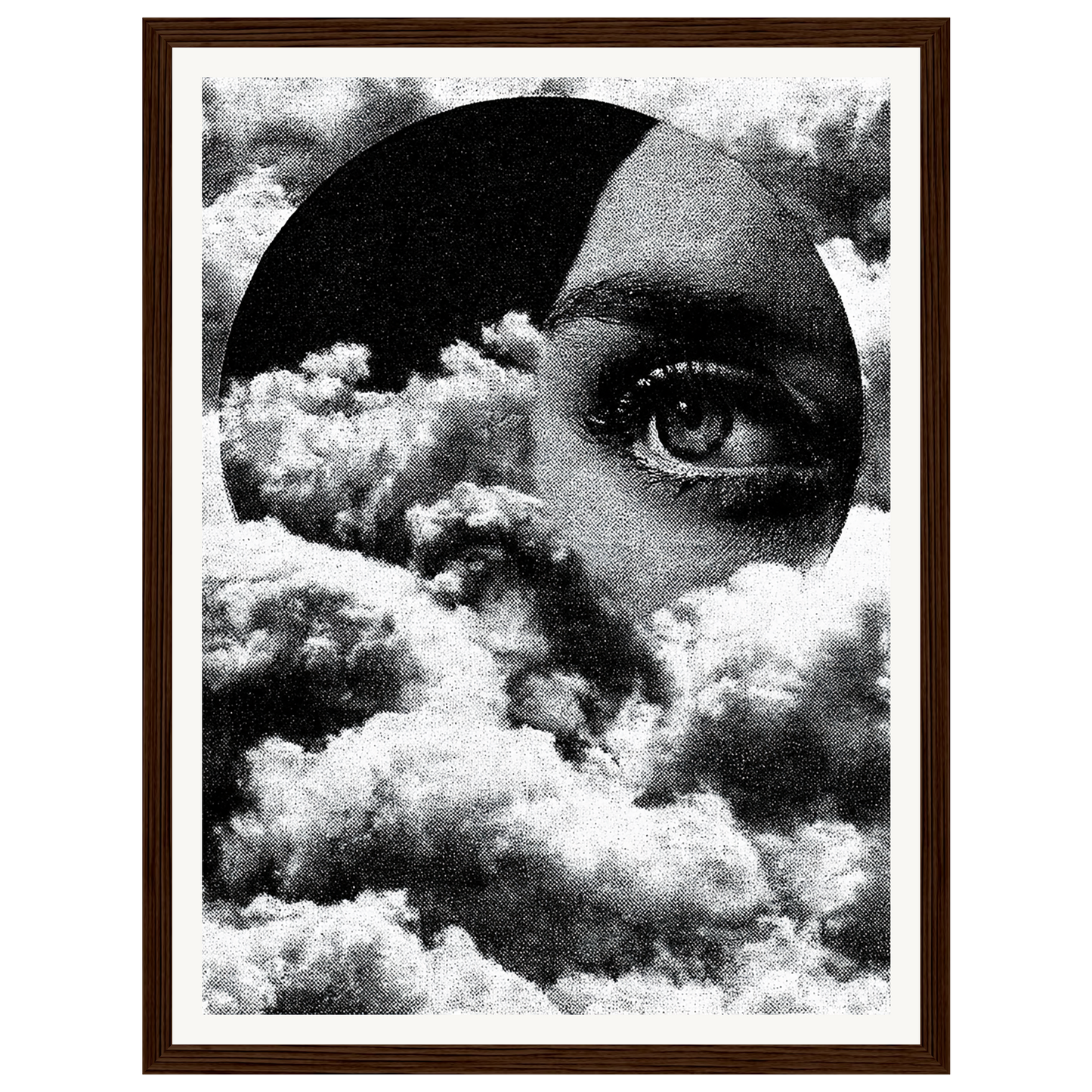 Silent Sky — s0_framed_dark_wood