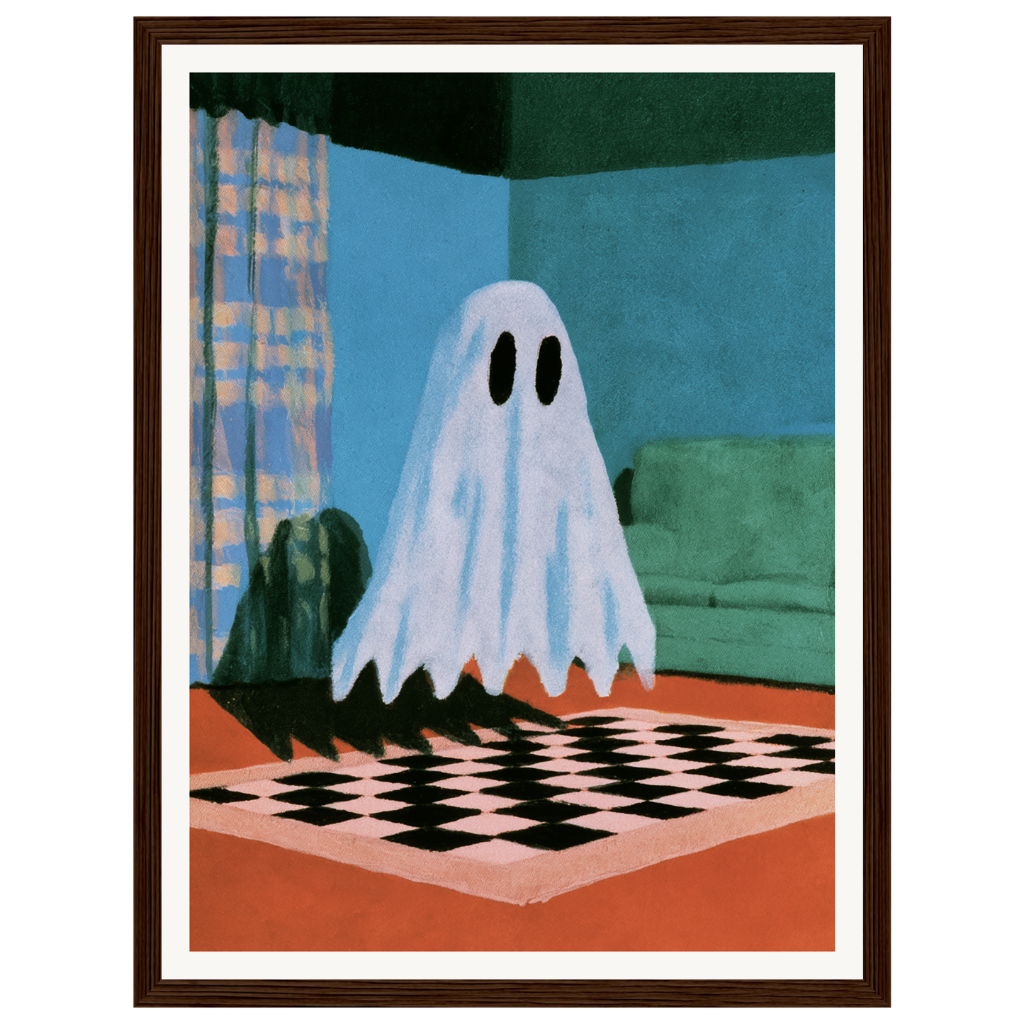 Friendly Spirit — s0_framed_dark_wood