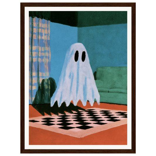 Friendly Spirit — s0_framed_dark_wood
