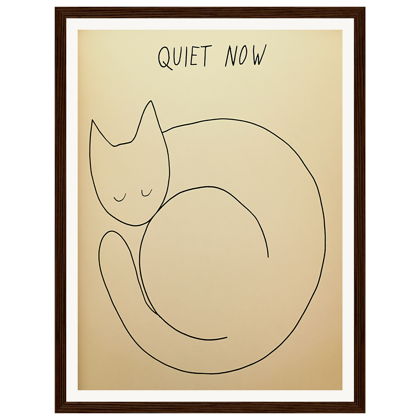Peaceful Rest — s0_framed_dark_wood