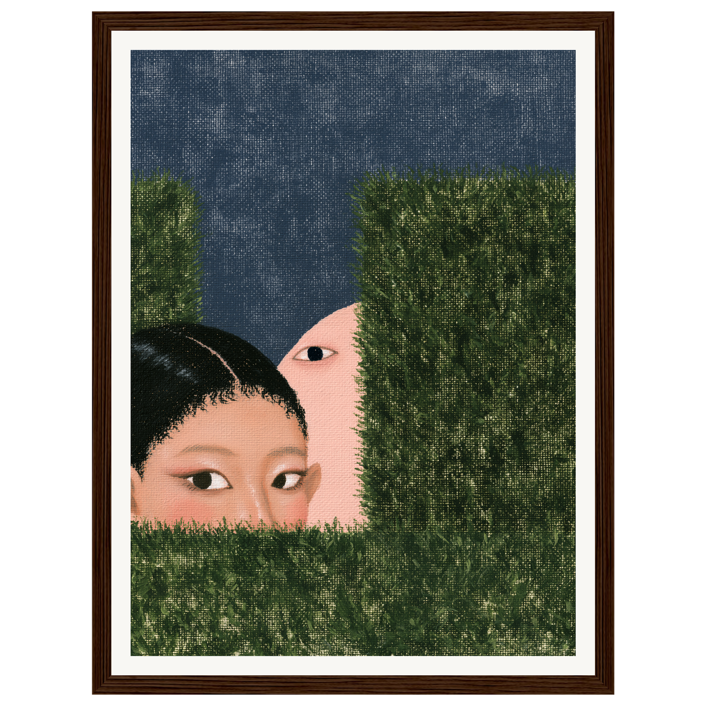 Garden Secret — s0_framed_dark_wood