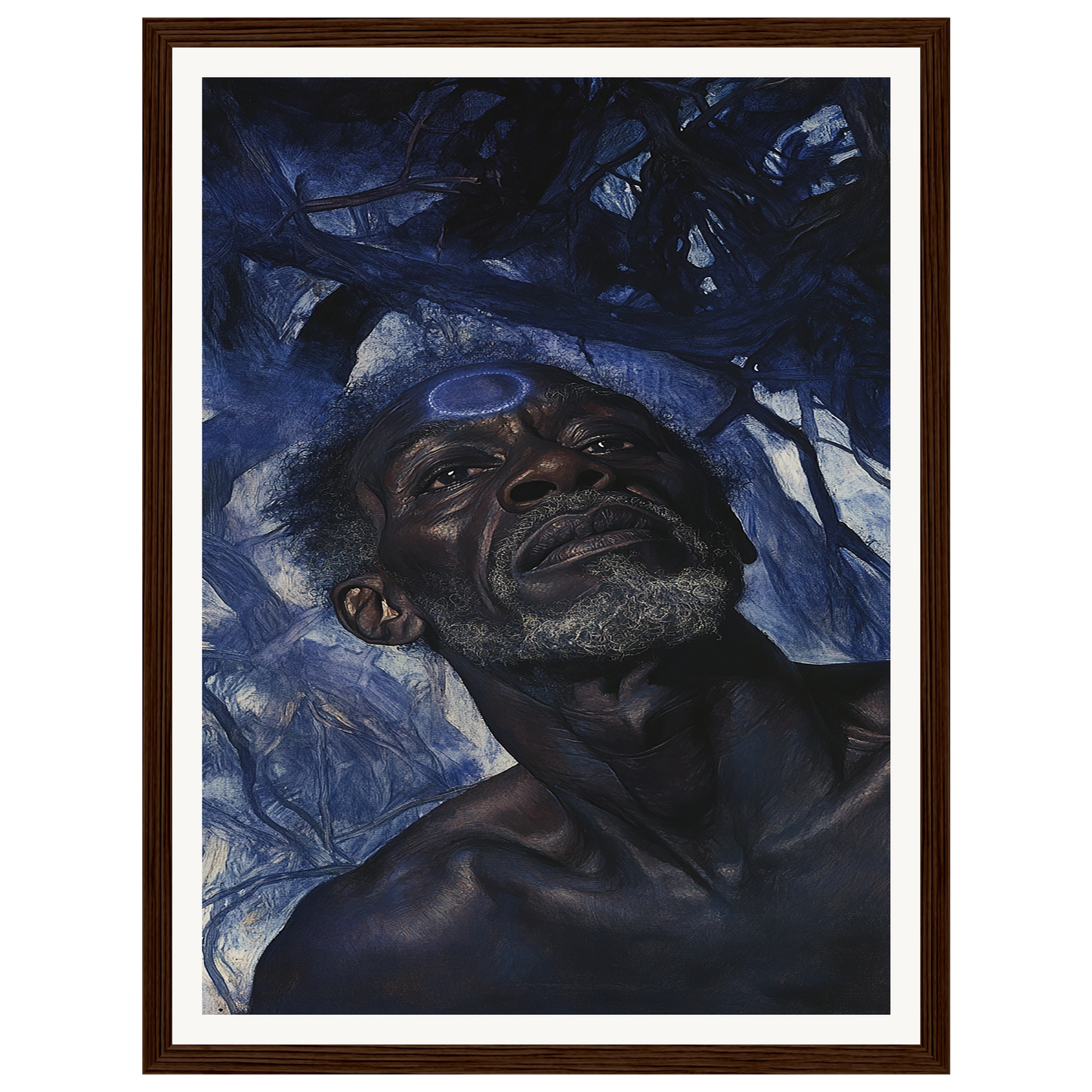 Quiet Prayer — s0_framed_dark_wood