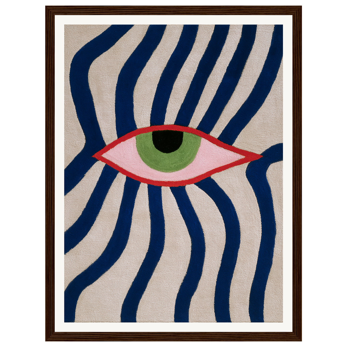 Watching Waves — s0_framed_dark_wood
