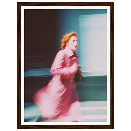 Running Late — s0_framed_dark_wood